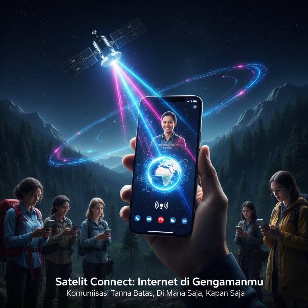 Komdigi Kaji Teknologi Satelit Langsung ke HP, Mirip Konsep Direct to Cell Starlink