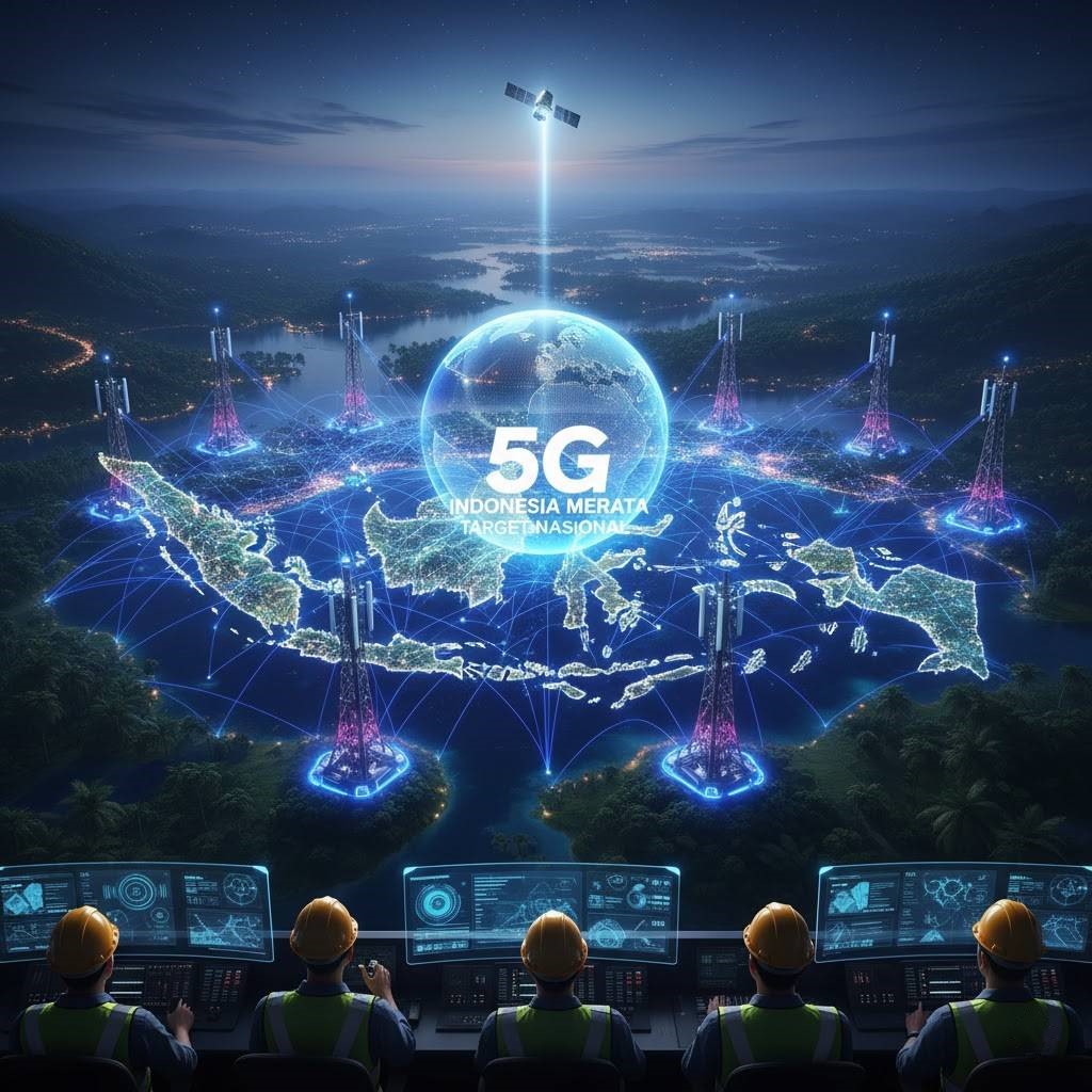 Komdigi Targetkan Koneksi 5G Indonesia Capai 32 Persen pada 2030