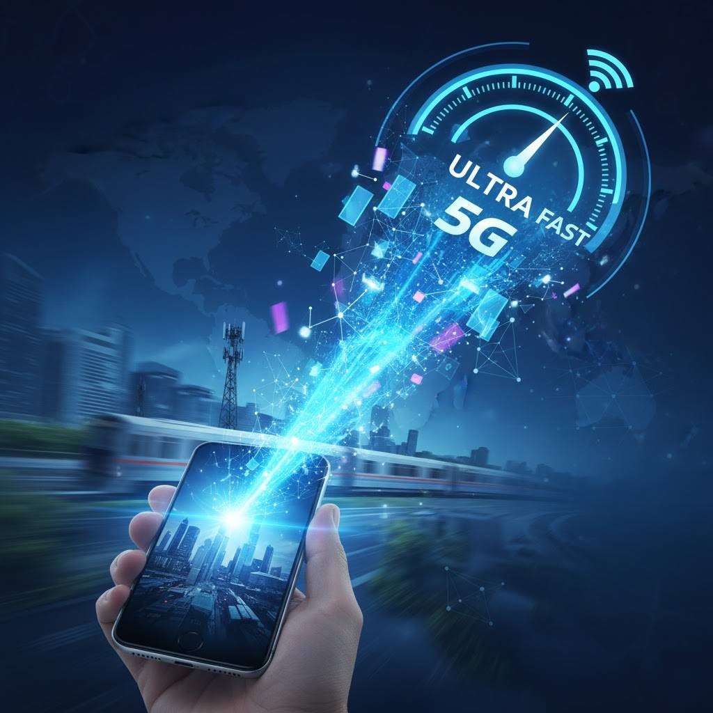 Kecepatan Internet Seluler Indonesia Melonjak Tajam di 2025