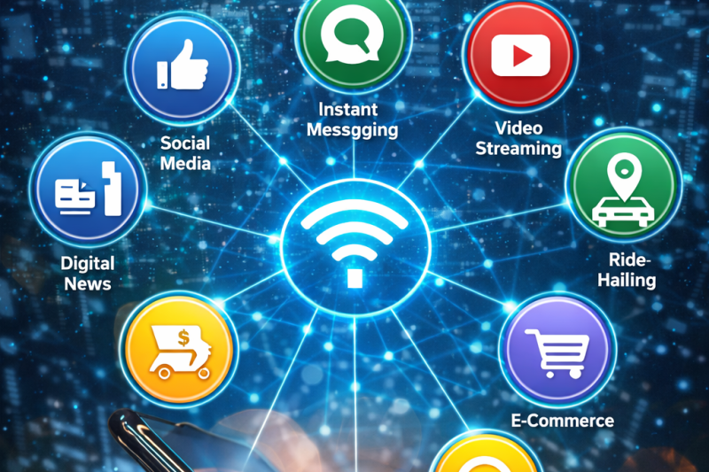 10 Layanan Internet Terpopuler di Indonesia Sepanjang 2025