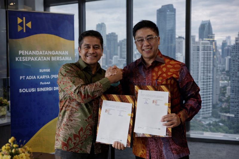 Surge (WIFI) Perkuat Jaringan Internet IKN Bersama Bina Karya