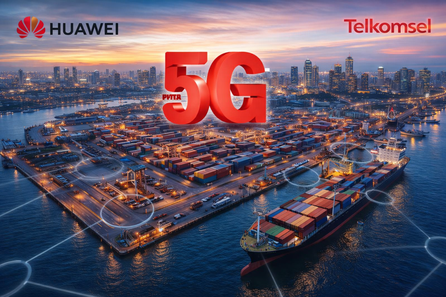 Telkomsel Gandeng Huawei Percepat 5G Internet Rumah