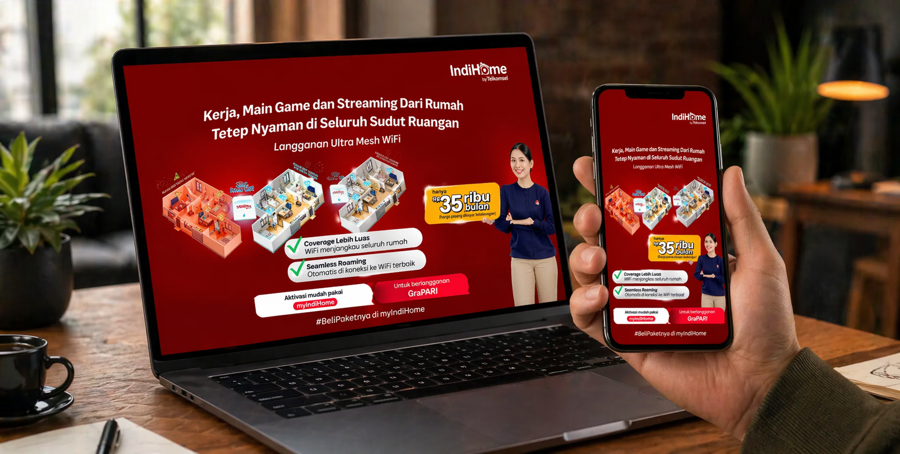 Telkomsel Hadirkan Ultra Mesh Wi-Fi 