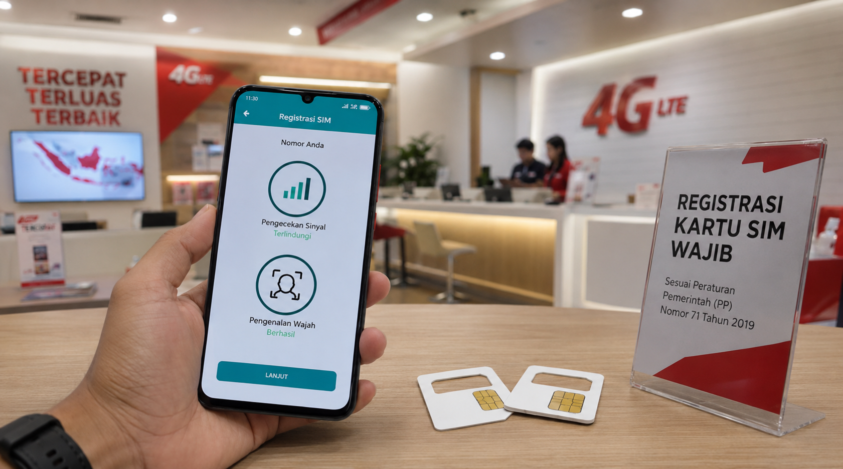 Registrasi SIM Biometrik Gantikan KK
